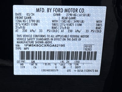 2024 Ford Explorer ST