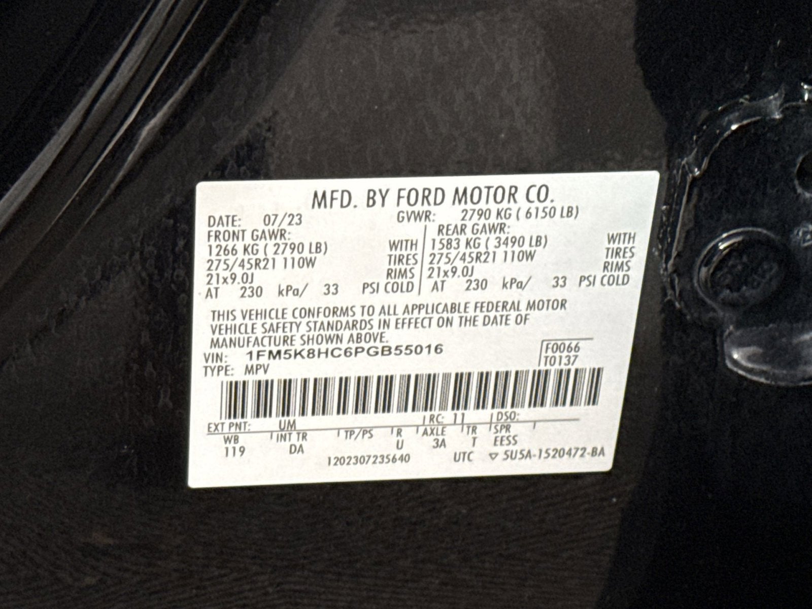 2023 Ford Explorer Platinum