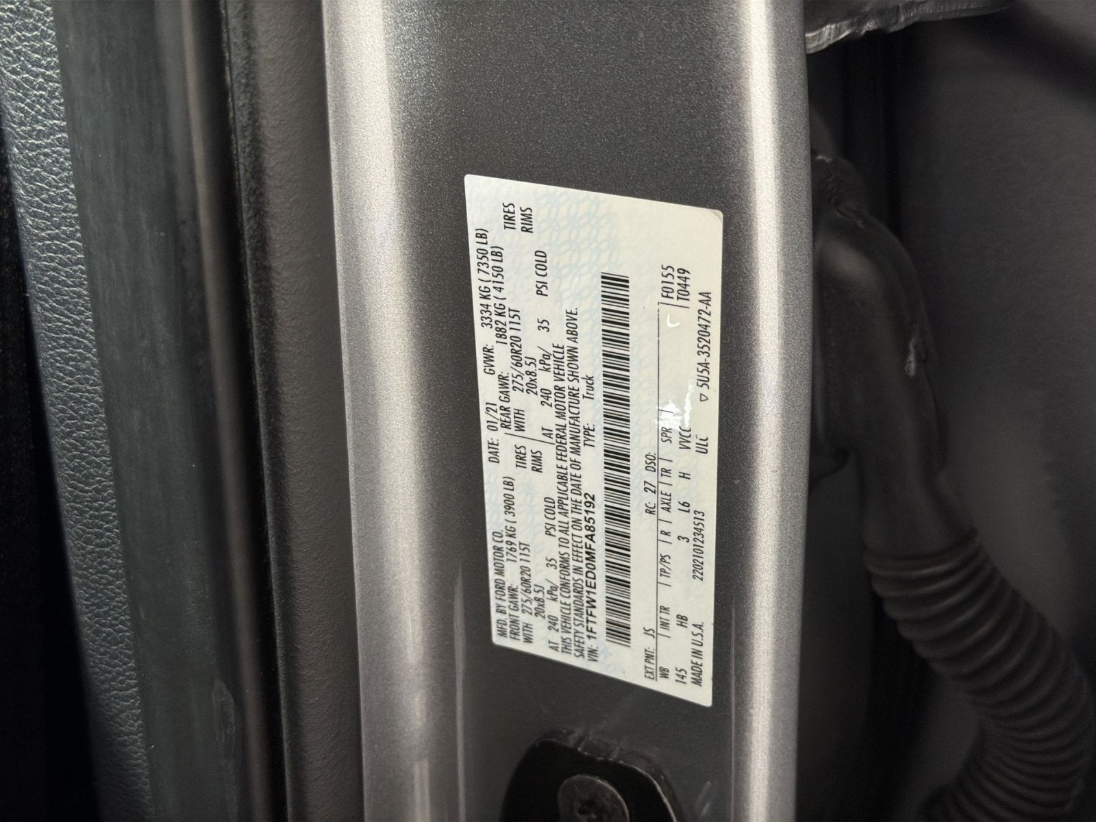 2021 Ford F-150 XL