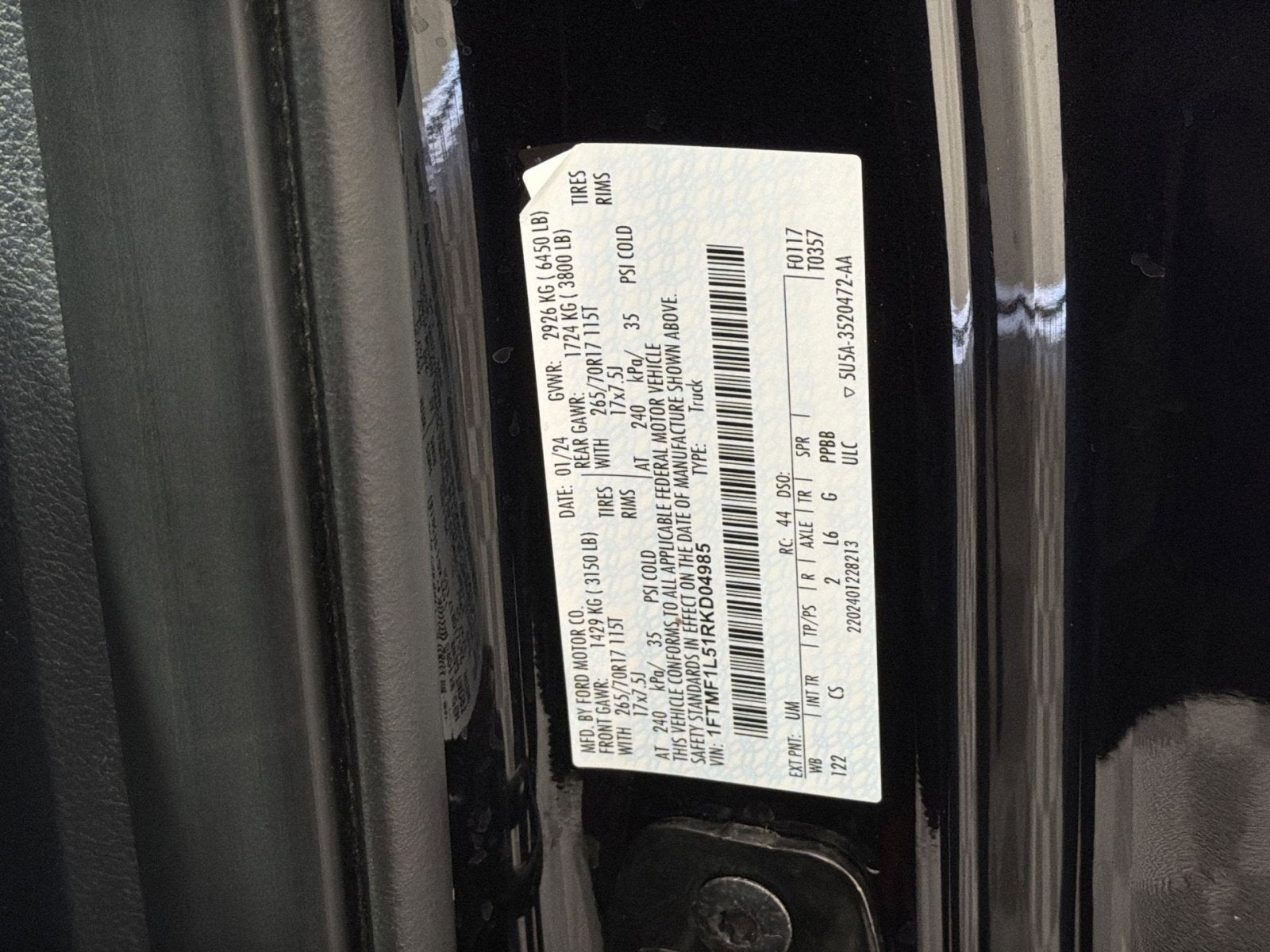 2024 Ford F-150 XL