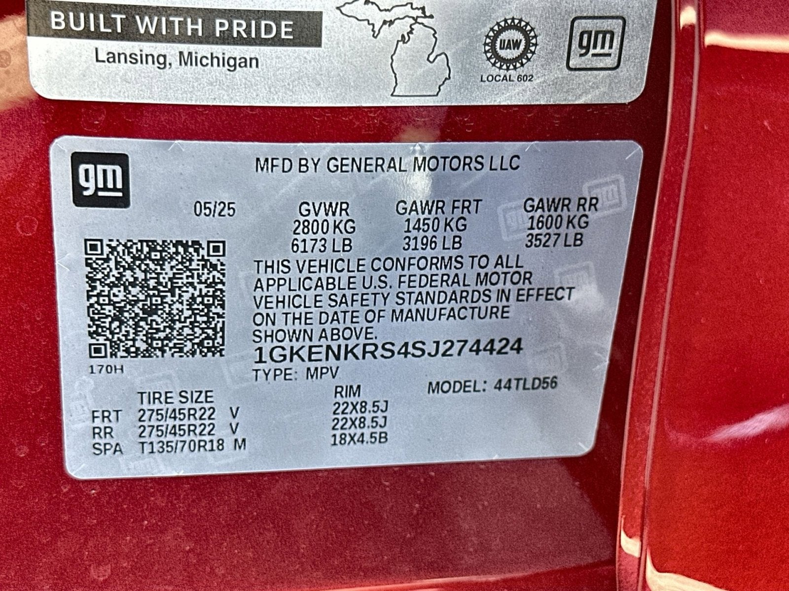 2025 GMC Acadia Elevation