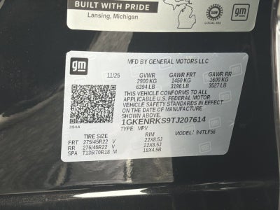 2026 GMC Acadia Denali