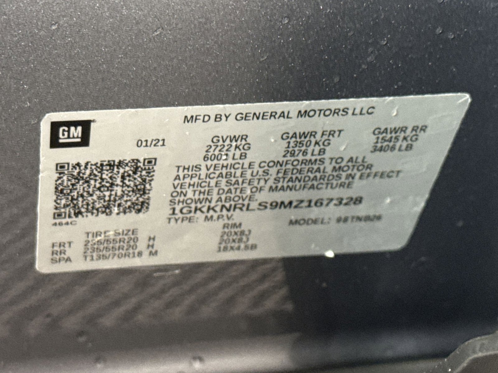 2021 GMC Acadia SLE