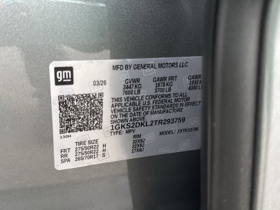 2026 GMC Yukon Denali