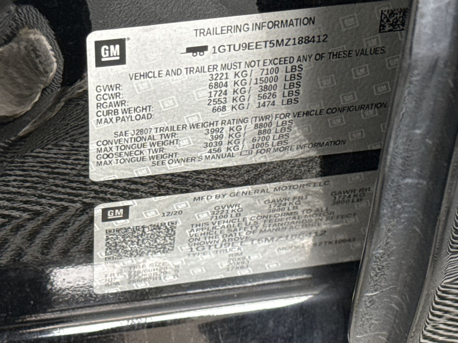 2021 GMC Sierra 1500 AT4