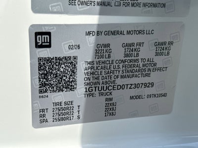 2026 GMC Sierra 1500 Elevation