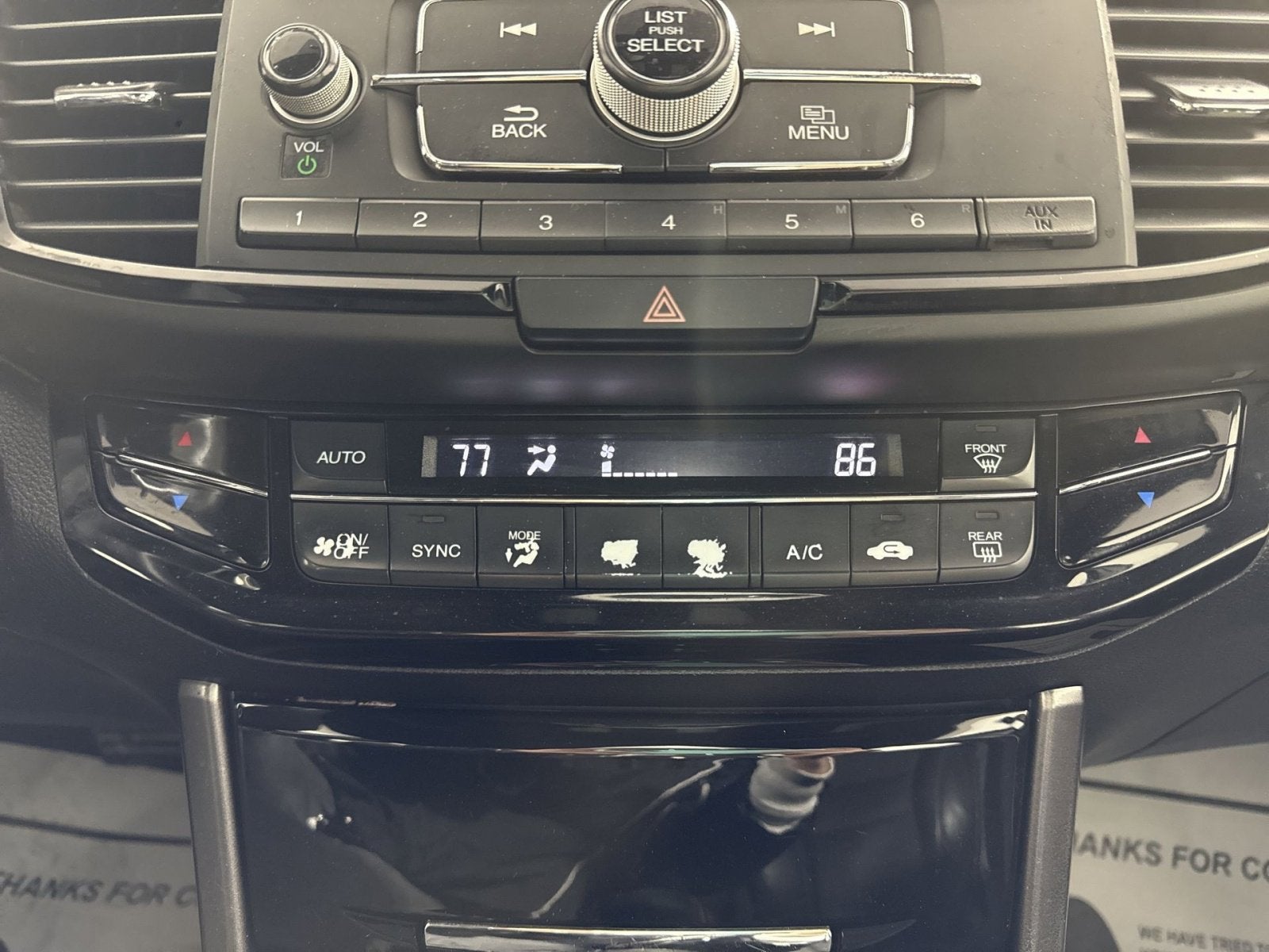 2016 Honda Accord Sedan Sport