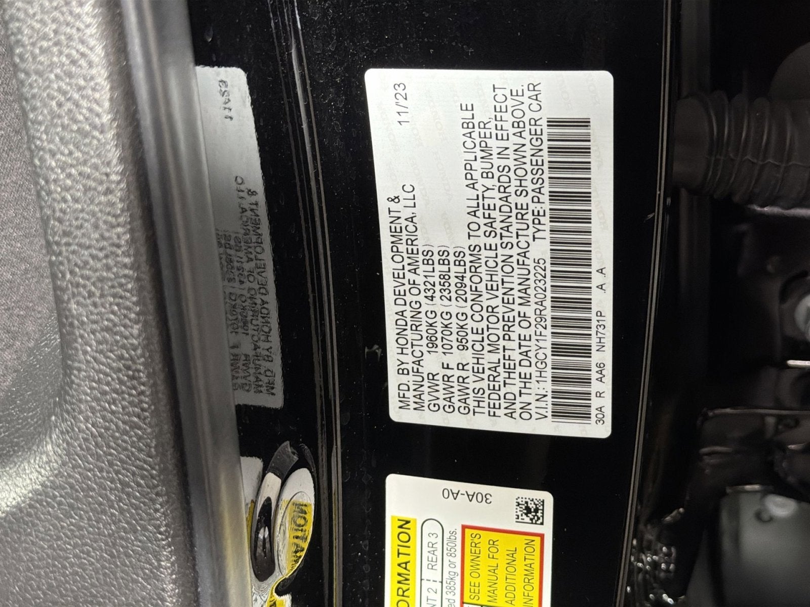 2024 Honda Accord Sedan LX