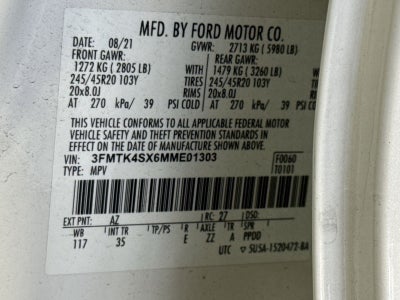 2021 Ford Mustang Mach-E GT