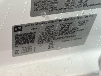 2026 GMC Sierra 1500 Elevation
