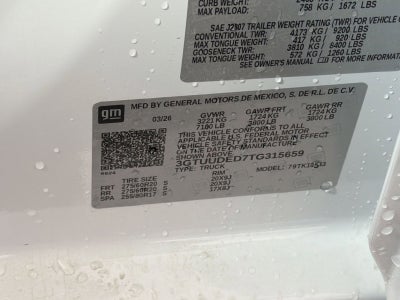 2026 GMC Sierra 1500 SLT