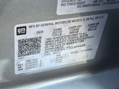 2026 GMC Sierra 1500 SLT