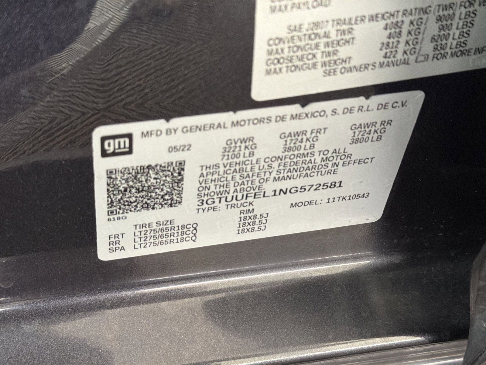 2022 GMC Sierra 1500 AT4X