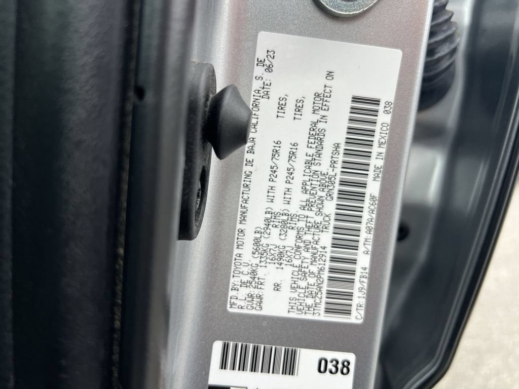 2023 Toyota Tacoma 4WD SR