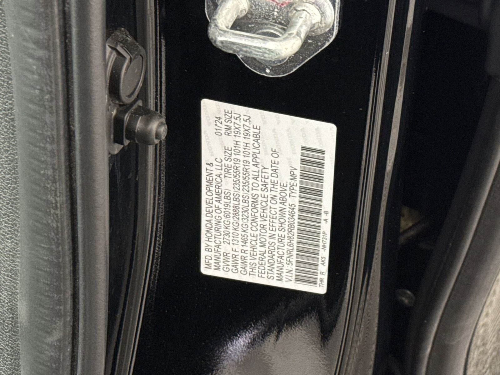 2024 Honda Odyssey Touring