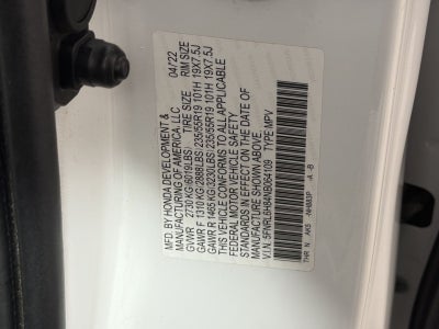 2022 Honda Odyssey Touring
