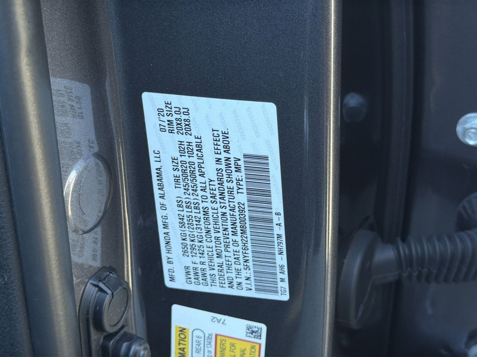 2021 Honda Pilot Special Edition