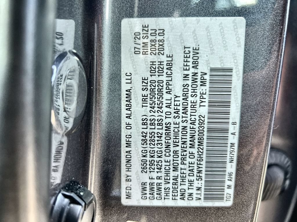 2021 Honda Pilot Special Edition