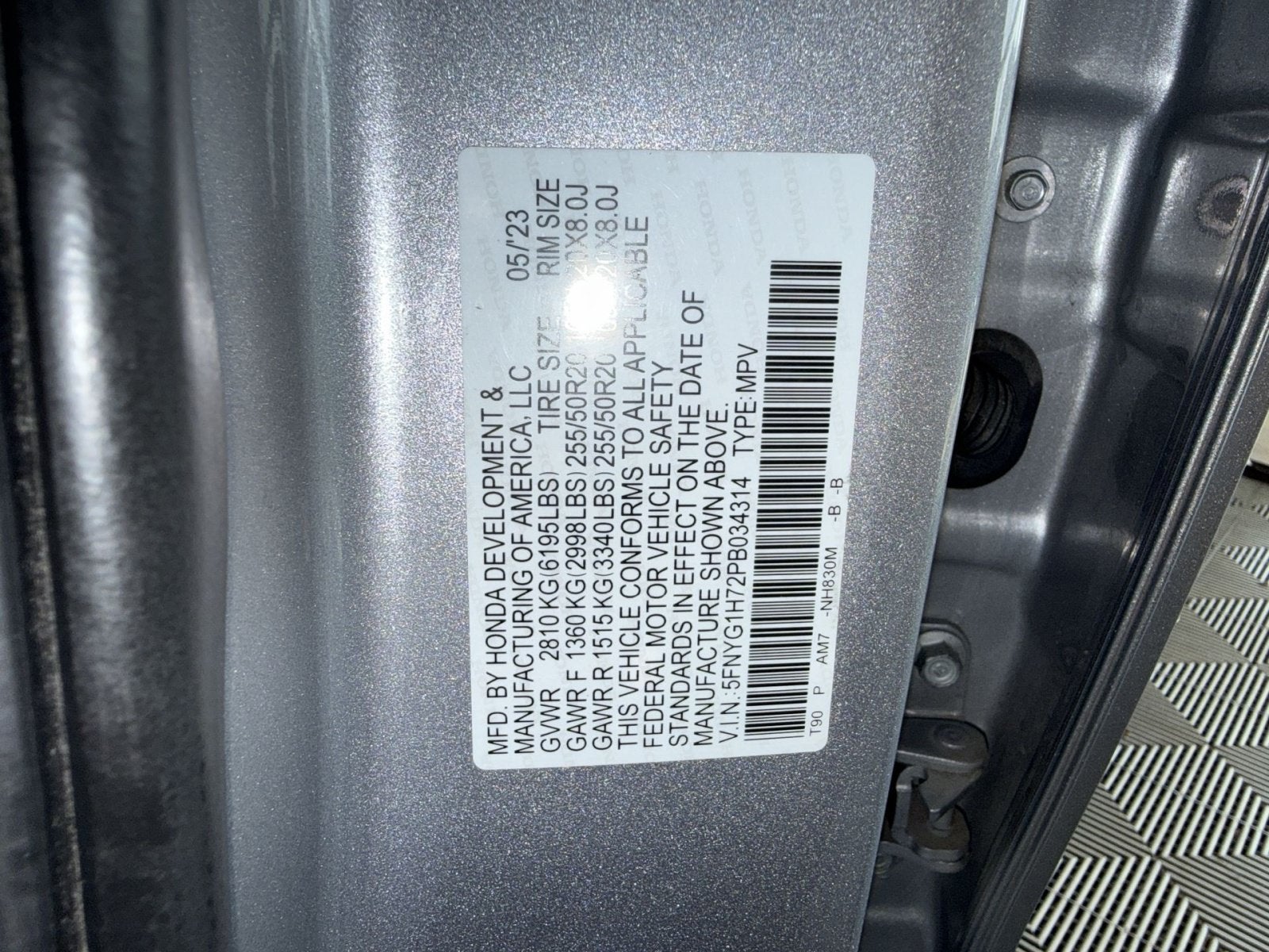 2023 Honda Pilot Touring