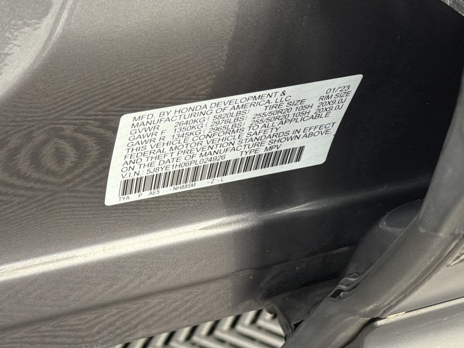 2023 Acura MDX w/A-Spec Package