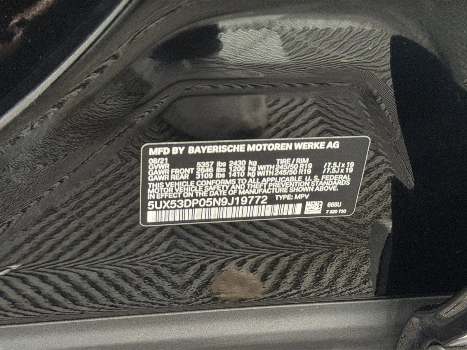 2022 BMW X3 xDrive30i