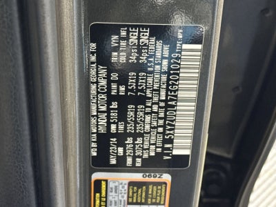 2014 Hyundai Santa Fe Sport AWD 4dr 2.0T