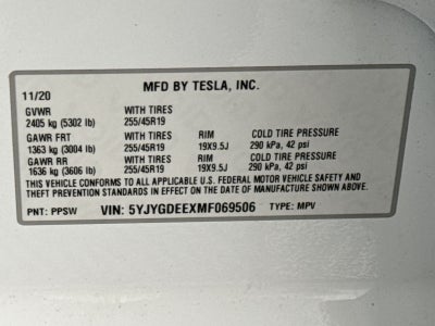 2021 Tesla Model Y Long Range