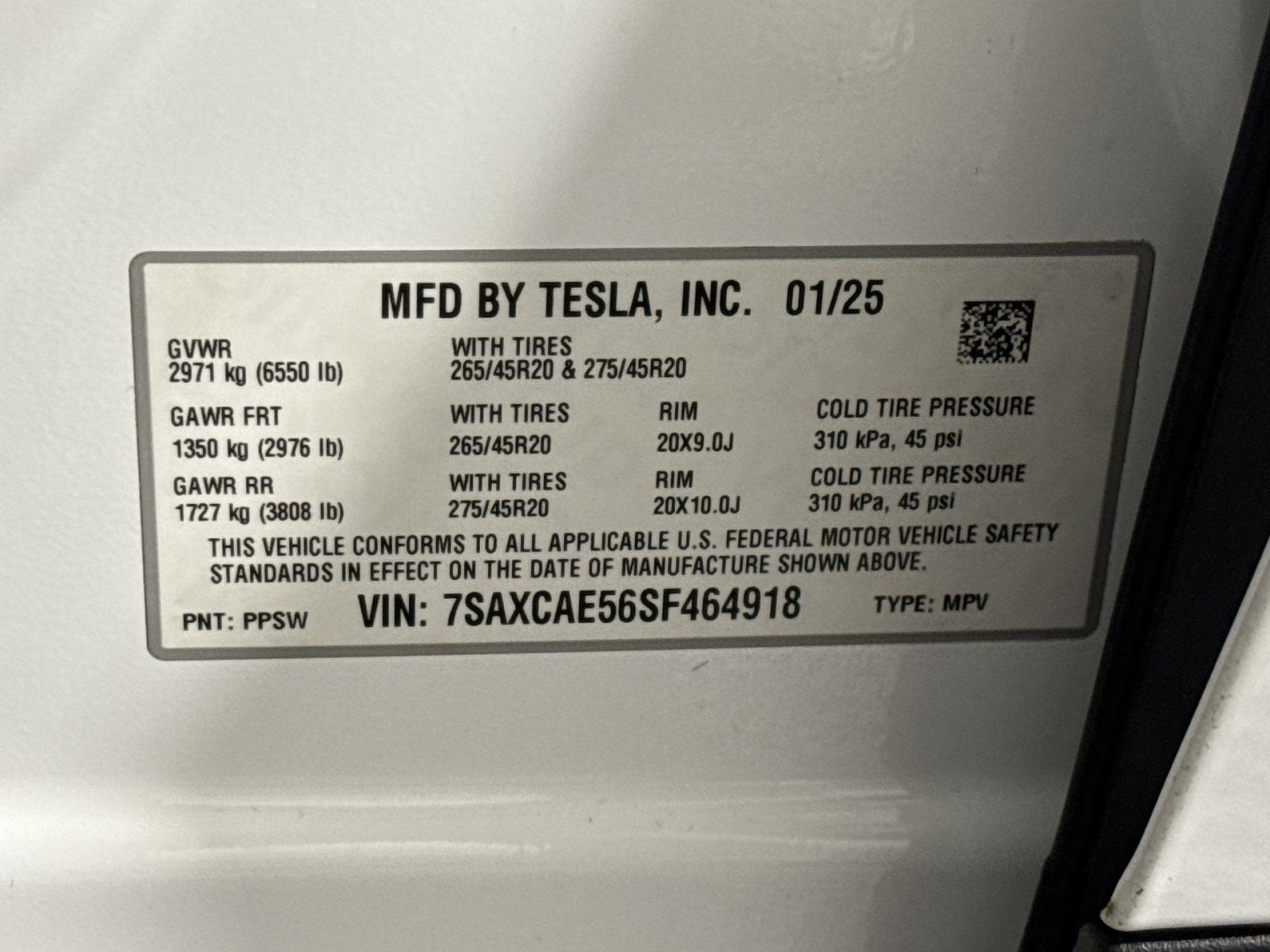 2025 Tesla Model X AWD