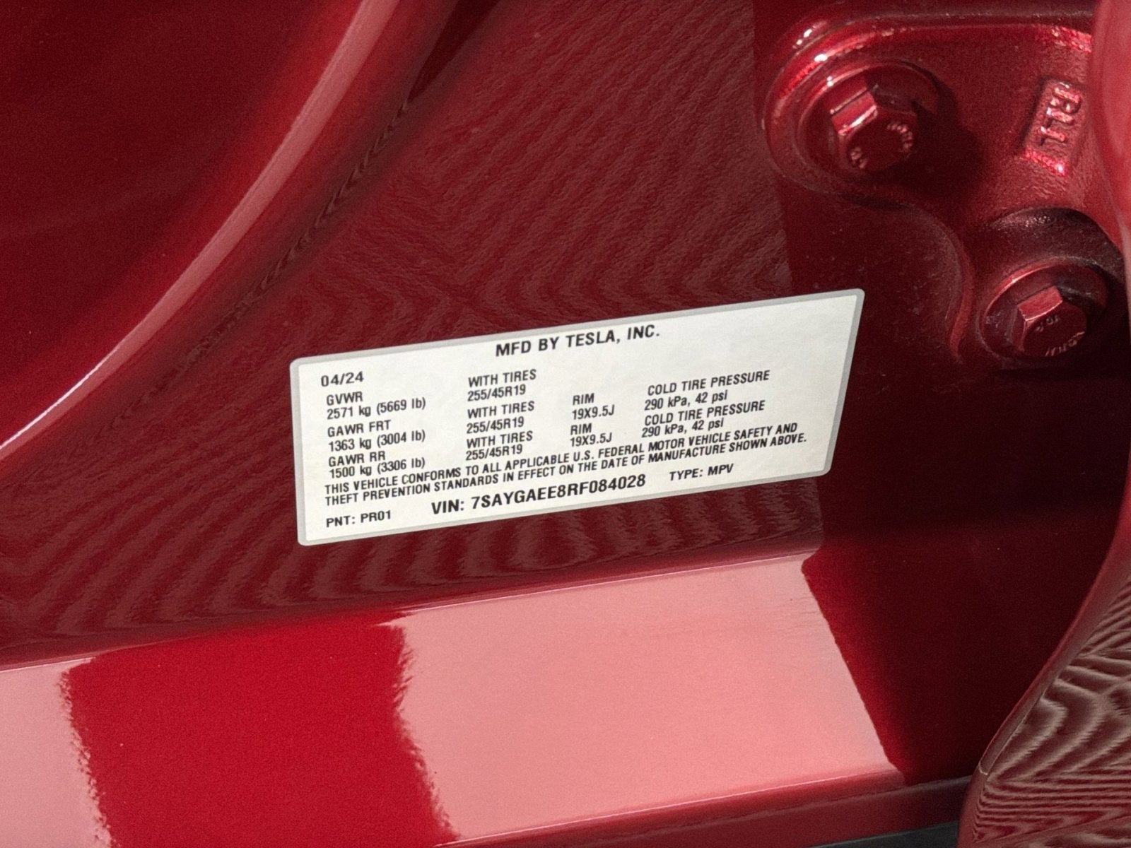 2024 Tesla Model Y Long Range