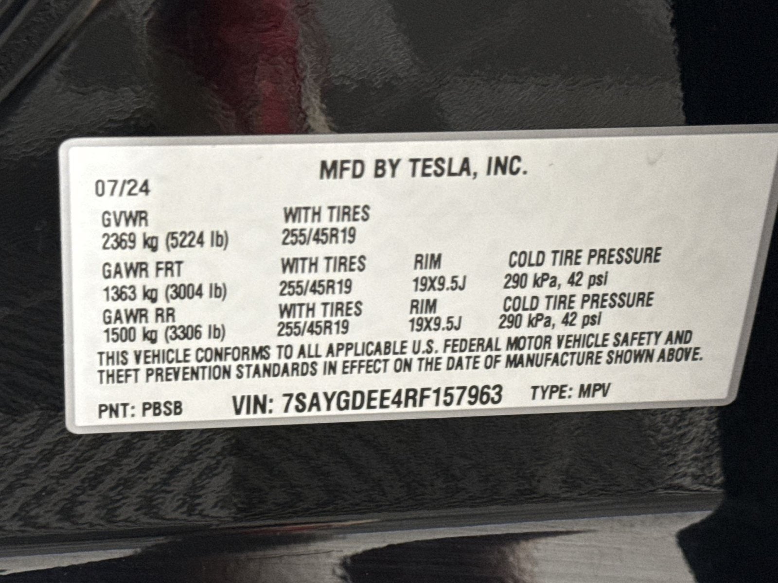 2024 Tesla Model Y Long Range