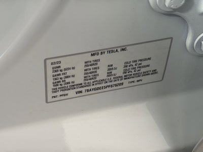 2023 Tesla Model Y Long Range