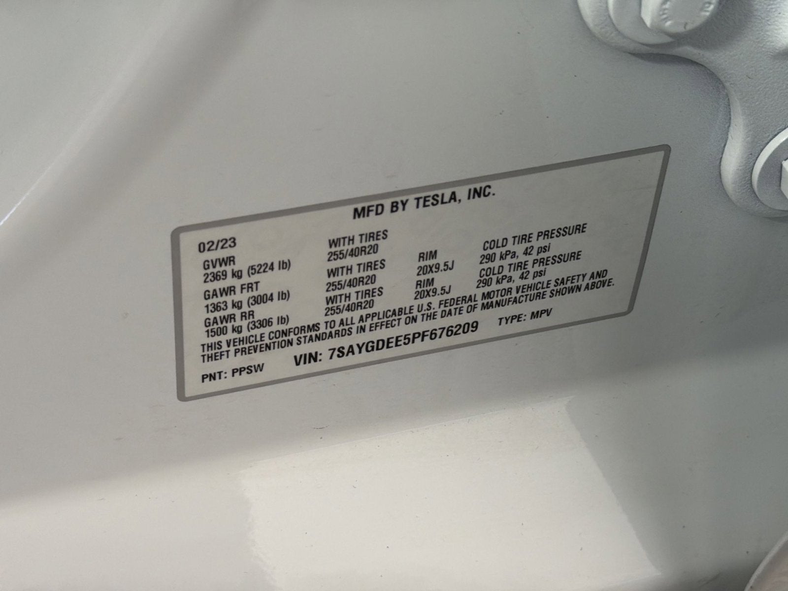 2023 Tesla Model Y Long Range