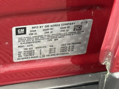 2015 Buick Encore FWD 4dr