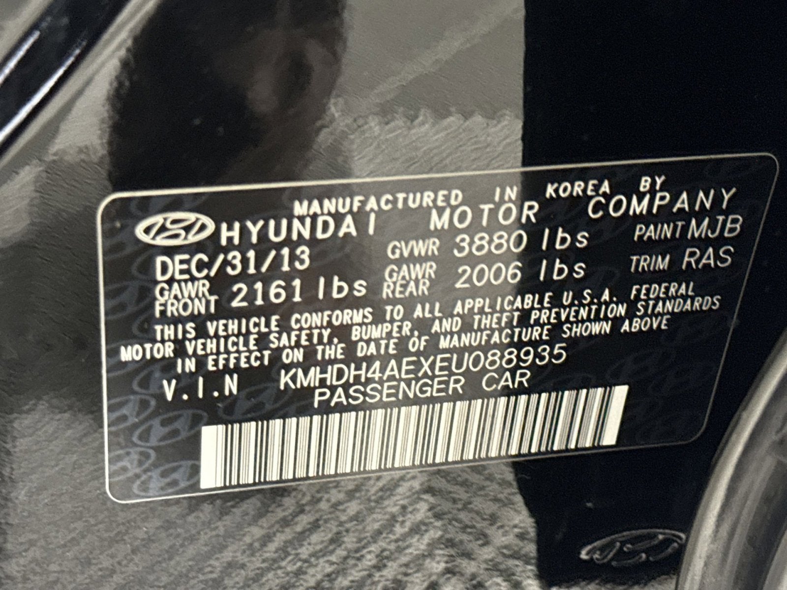 2014 Hyundai Elantra Limited