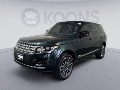 2016 Land Rover Range Rover Supercharged