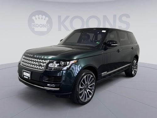 2016 Land Rover Range Rover Supercharged