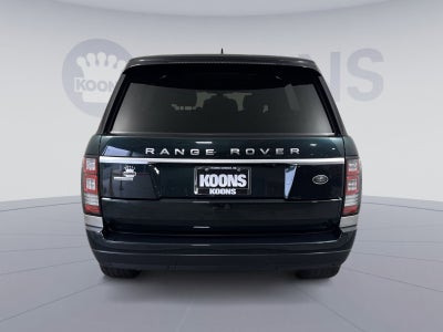 2016 Land Rover Range Rover Supercharged