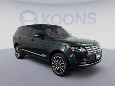 2016 Land Rover Range Rover Supercharged