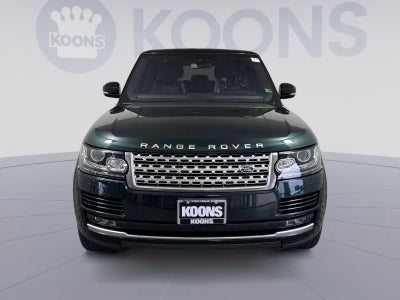 2016 Land Rover Range Rover Supercharged