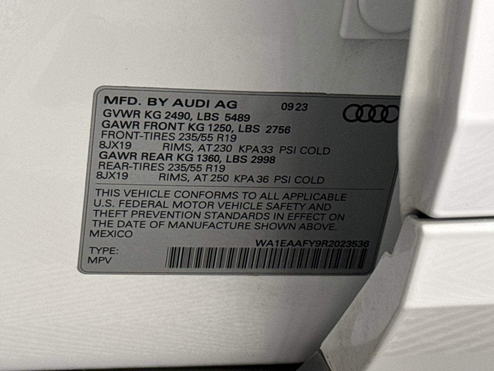 2024 Audi Q5 S line Premium Plus