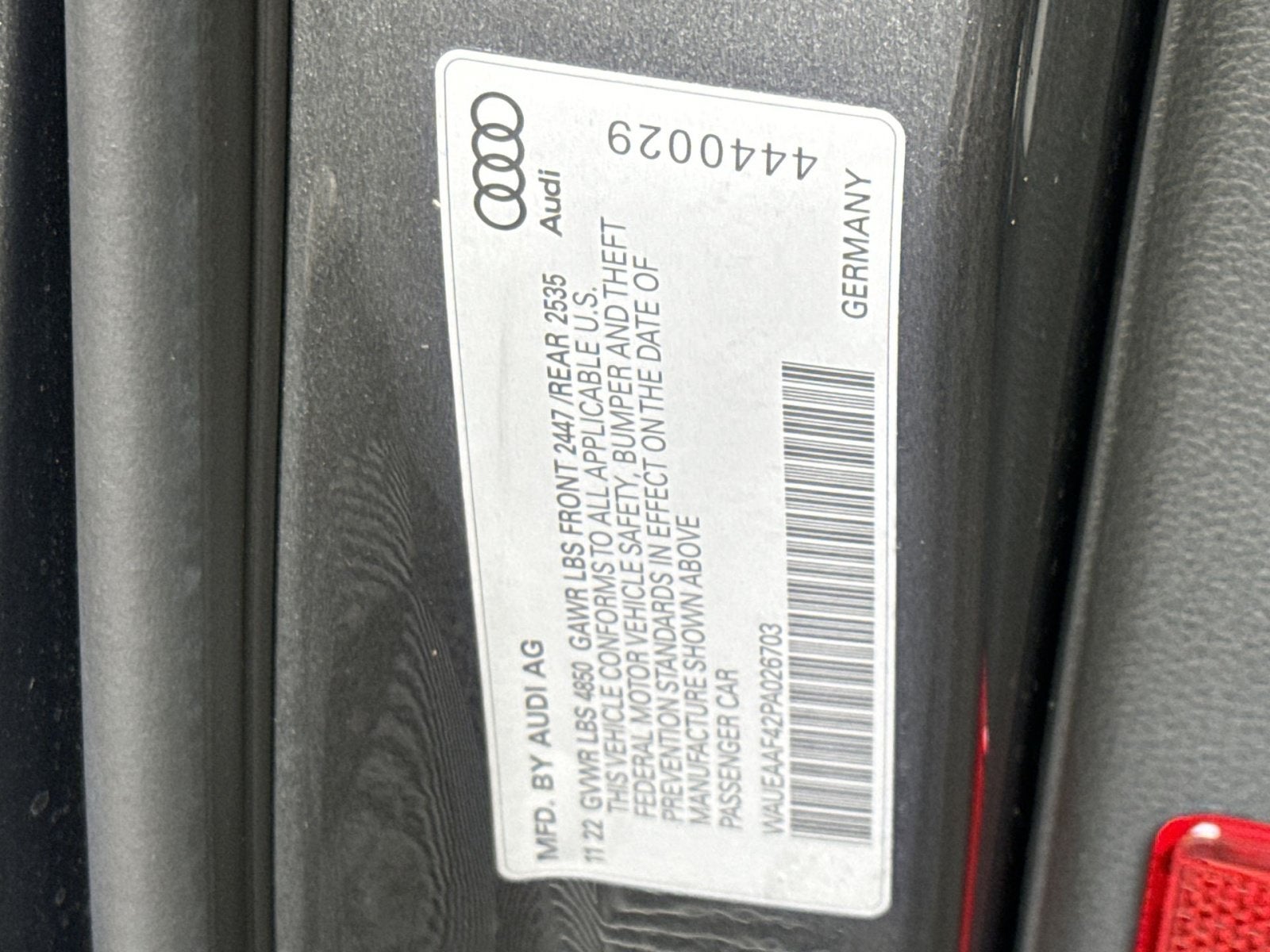 2023 Audi A4 Sedan S line Premium Plus