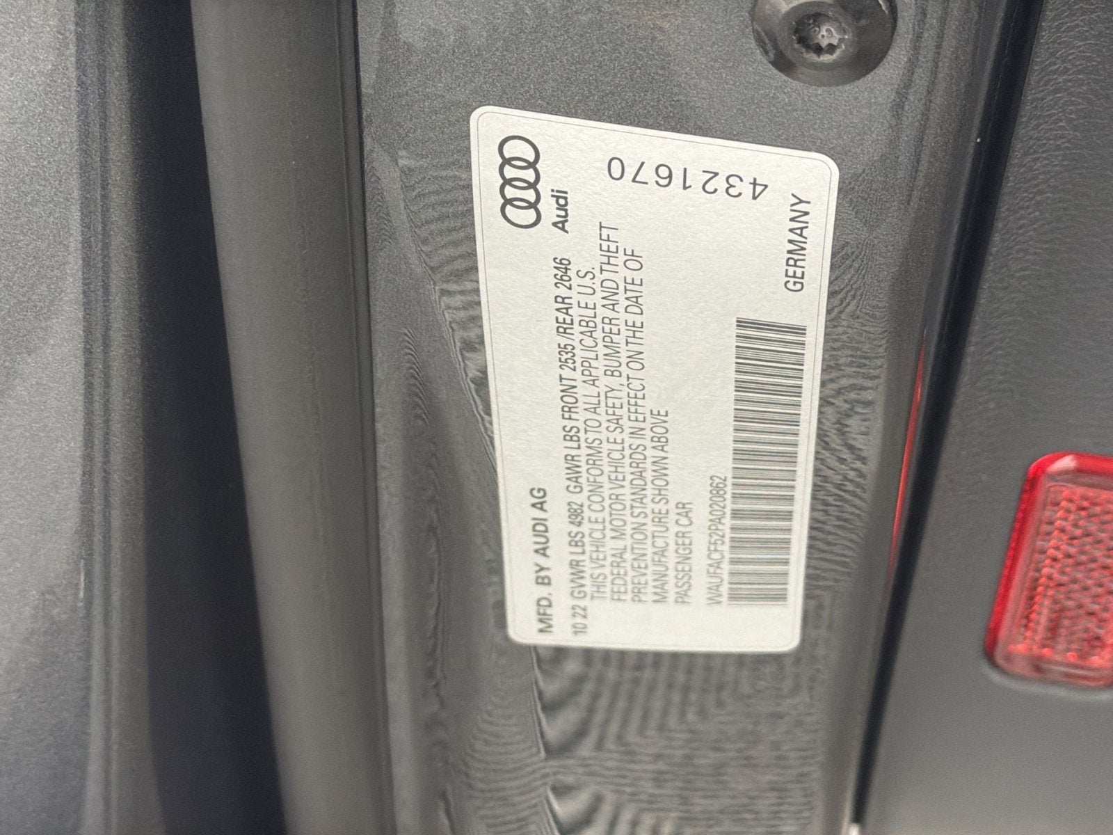 2023 Audi A5 Sportback S line Premium Plus