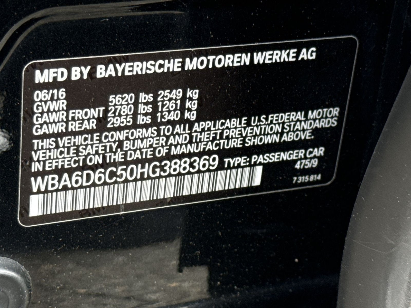 2017 BMW 6 Series 650i xDrive