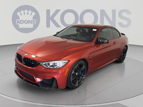 2016 BMW M4 2dr Conv