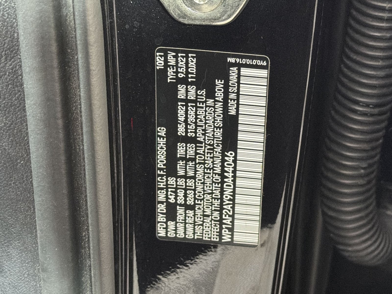 2022 Porsche Cayenne Turbo